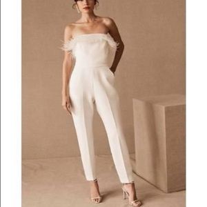 BHLDN White jumpsuit